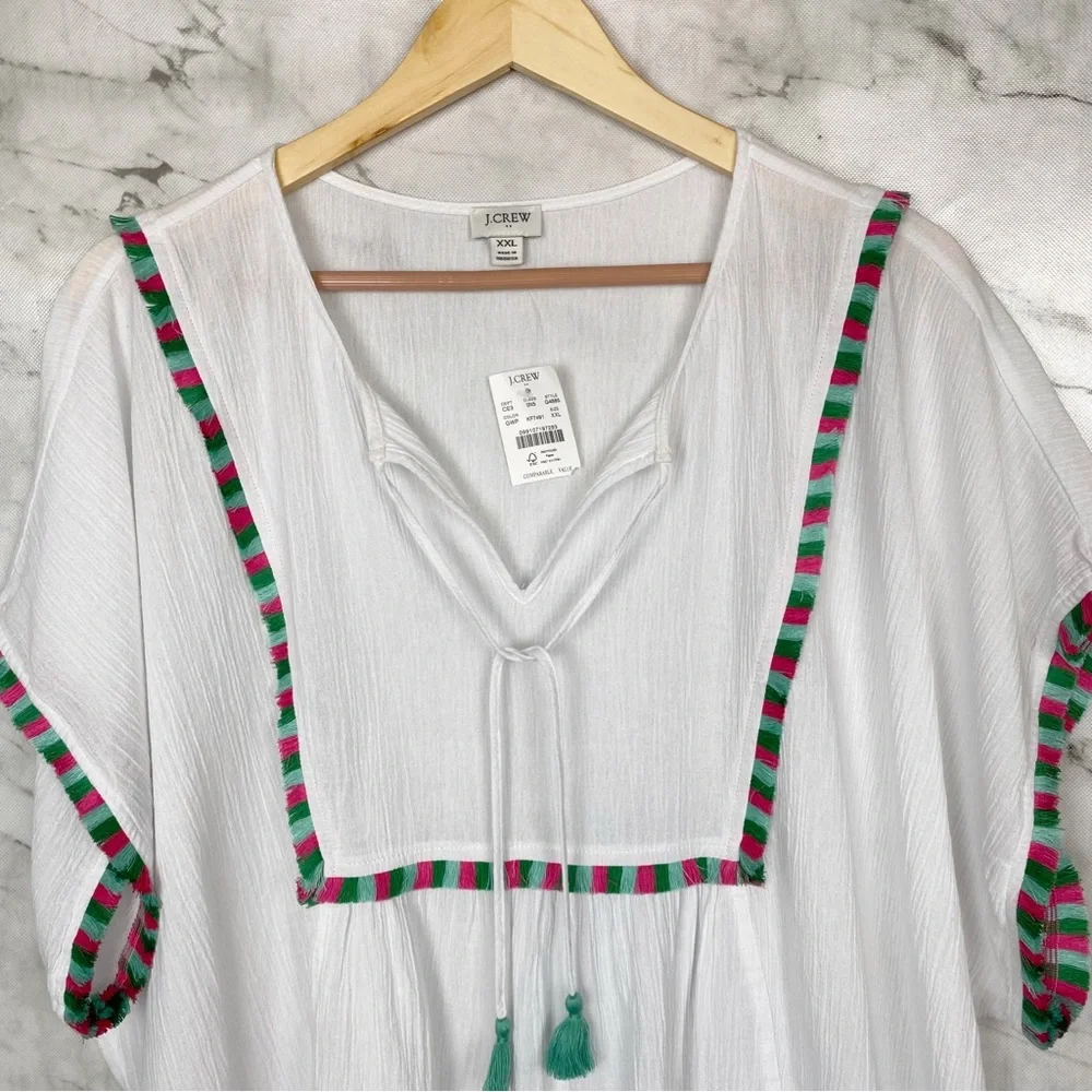 Womens J.Crew Beach Tunic Sz XL